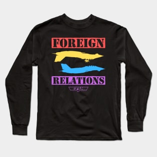 Top Gun Foreign Relations Long Sleeve T-Shirt